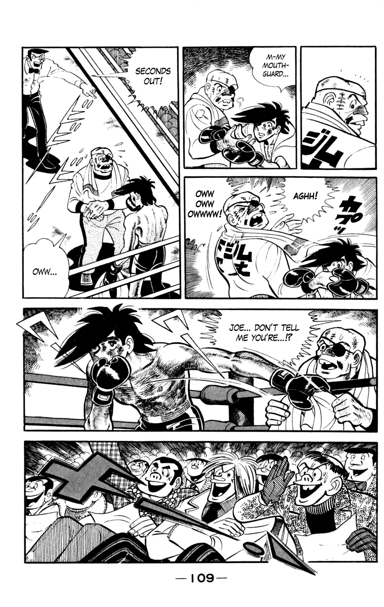 Ashita no Joe Chapter 111 page 108 - 