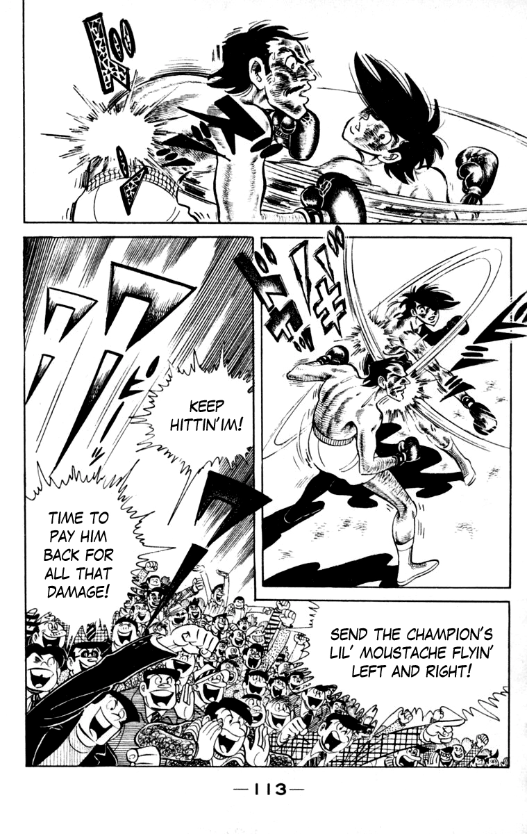 Ashita no Joe Chapter 111 page 112 - 