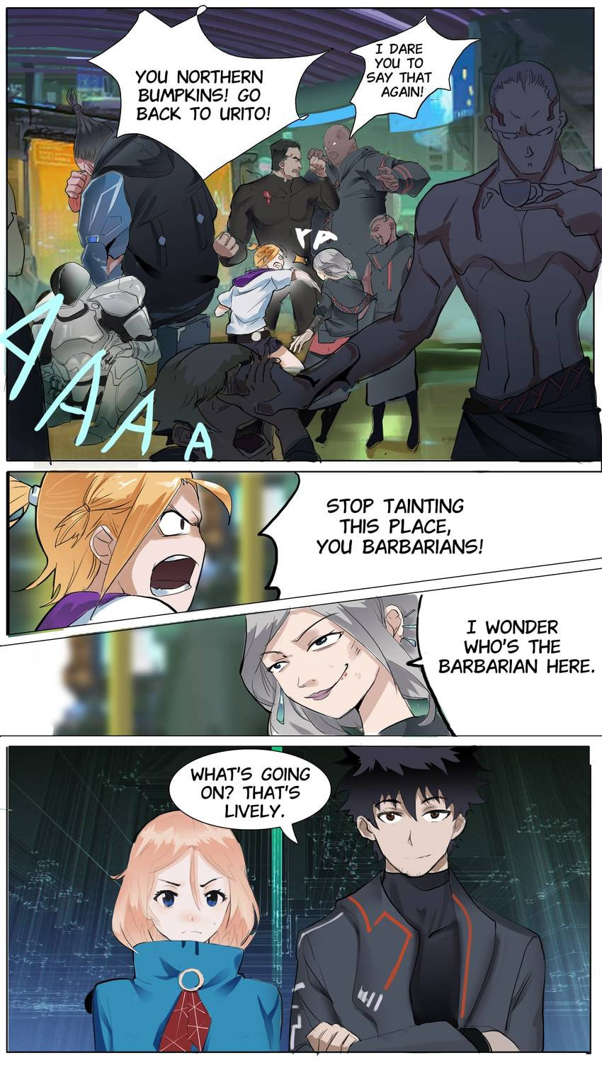 Askr Yggdrasil's Wood (Colored) Chapter 11 page 4 - 