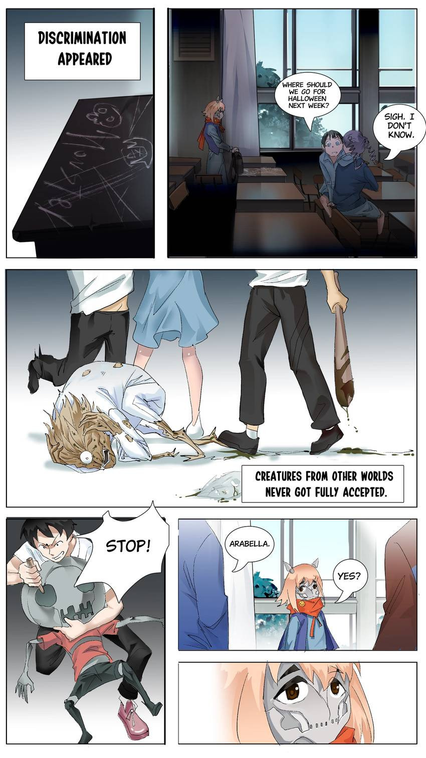 Askr Yggdrasil's Wood (Colored) Chapter 13.5 page 5 - 