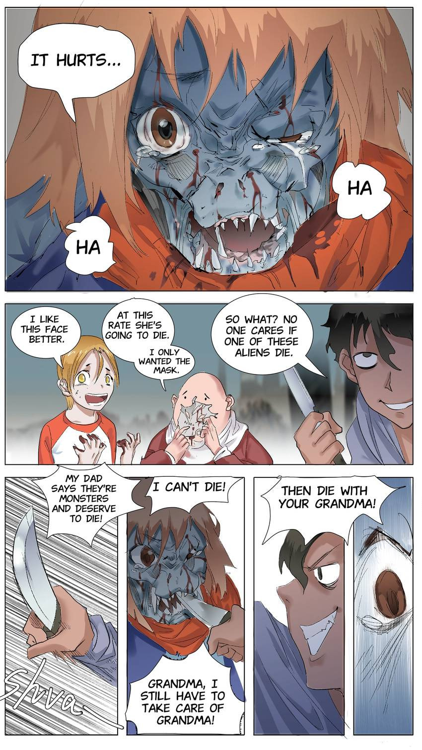 Askr Yggdrasil's Wood (Colored) Chapter 13.5 page 7 - 