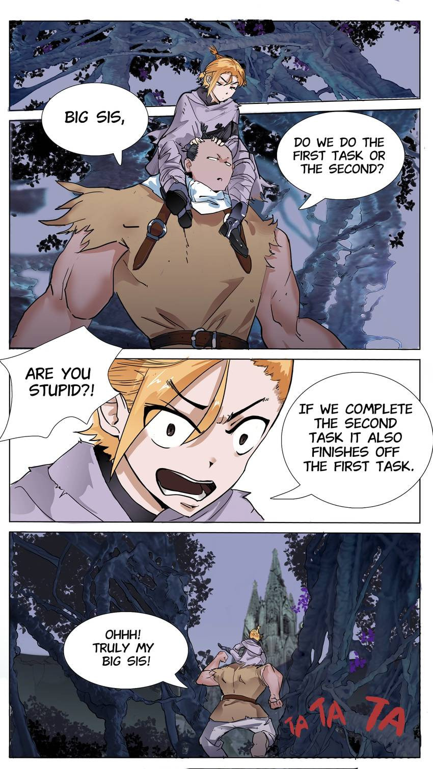 Askr Yggdrasil's Wood (Colored) Chapter 13 page 2 - 