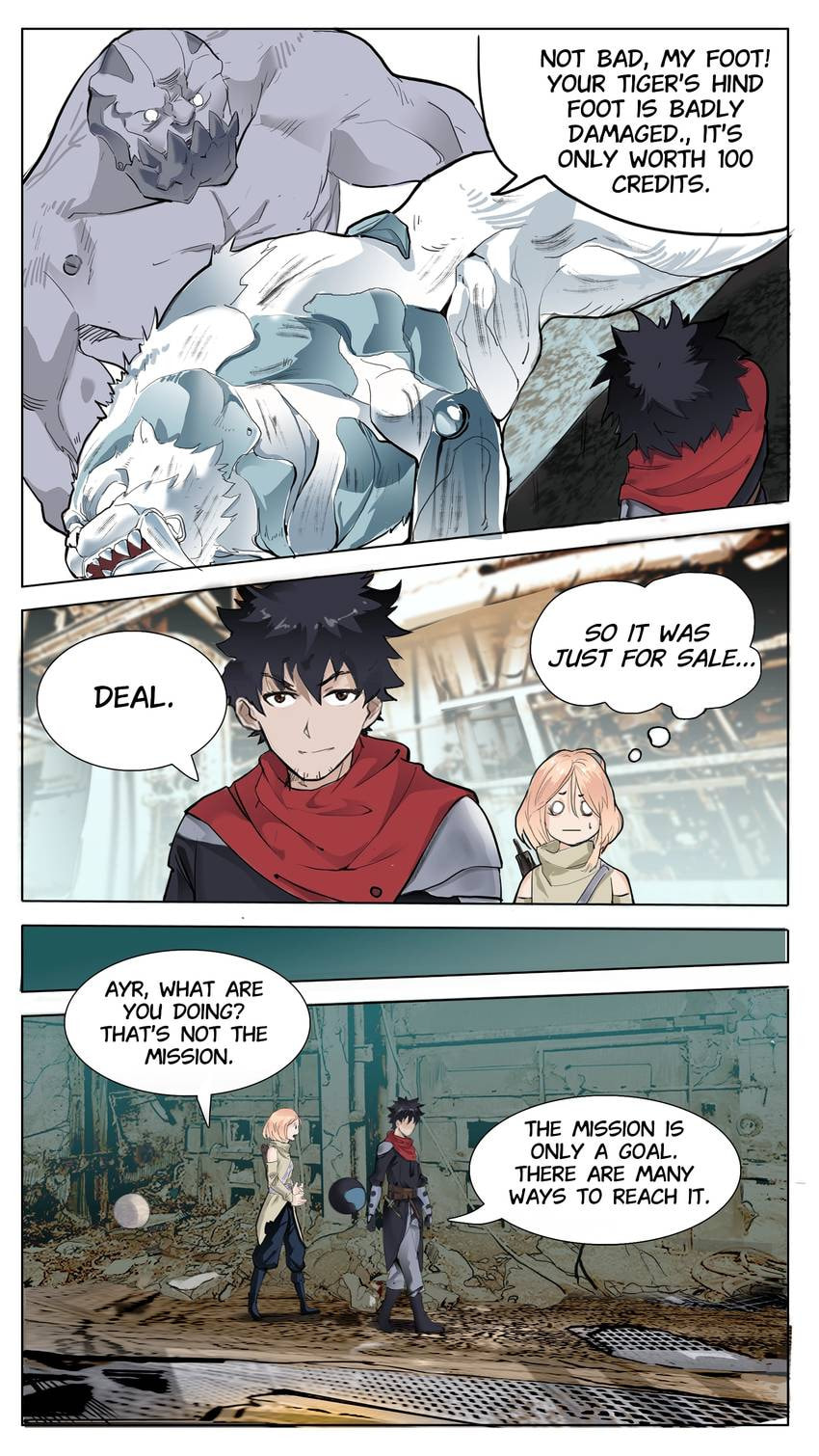 Askr Yggdrasil's Wood (Colored) Chapter 14 page 9 - 
