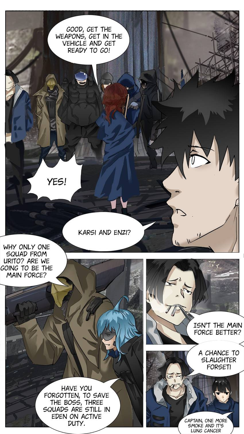 Askr Yggdrasil's Wood (Colored) Chapter 149 page 3 - 