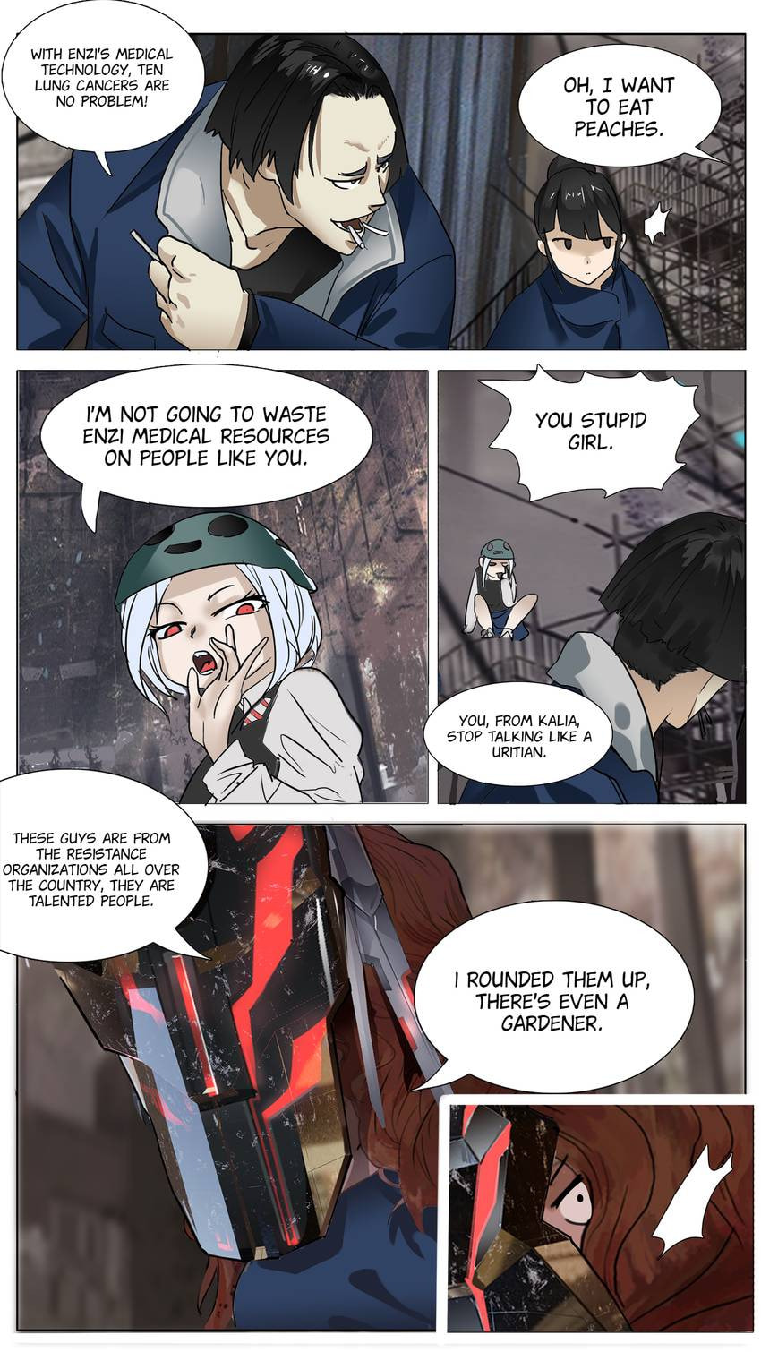 Askr Yggdrasil's Wood (Colored) Chapter 149 page 4 - 