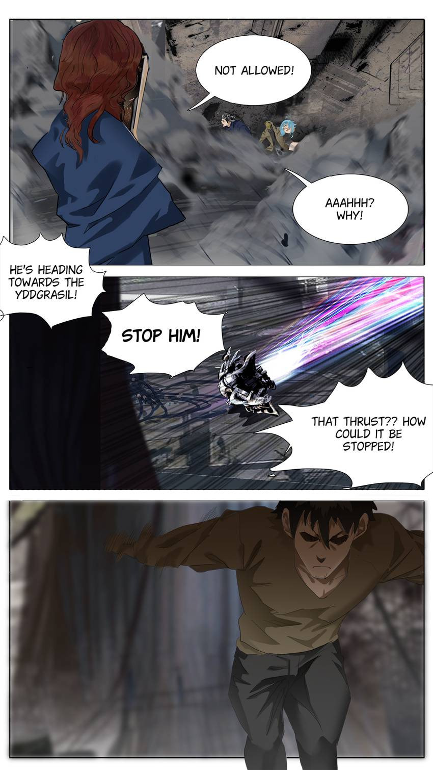 Askr Yggdrasil's Wood (Colored) Chapter 152 page 10 - 