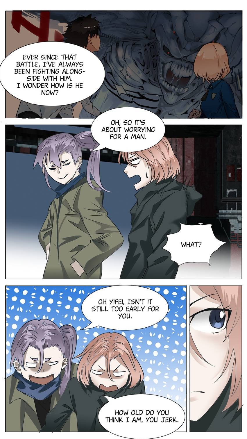 Askr Yggdrasil's Wood (Colored) Chapter 158 page 6 - 