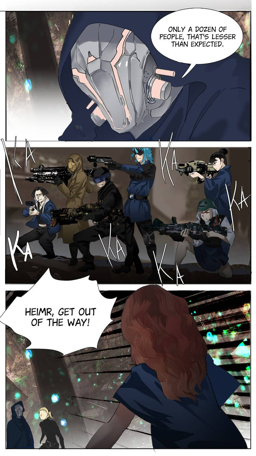 Askr Yggdrasil's Wood (Colored) Chapter 159 page 3 - 