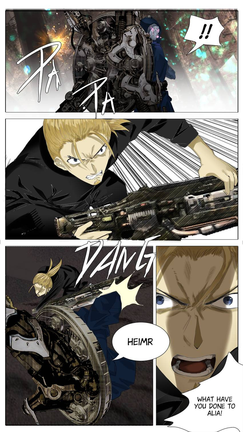 Askr Yggdrasil's Wood (Colored) Chapter 161 page 4 - 