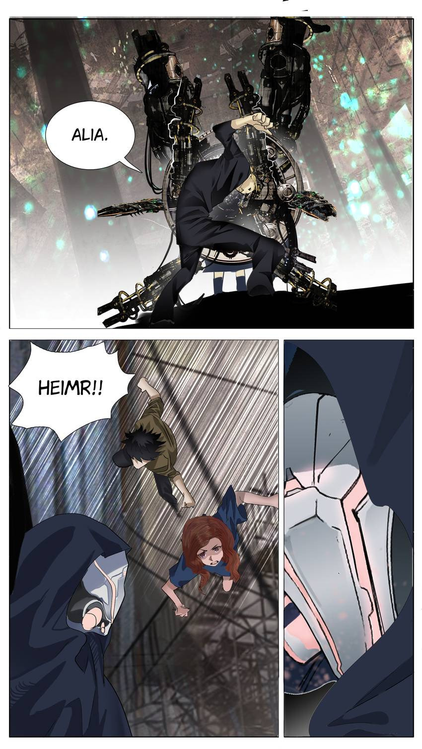 Askr Yggdrasil's Wood (Colored) Chapter 161 page 9 - 