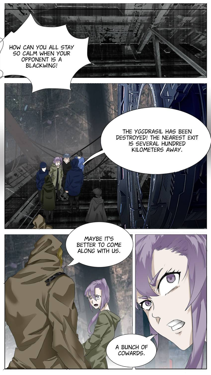 Askr Yggdrasil's Wood (Colored) Chapter 163 page 6 - 