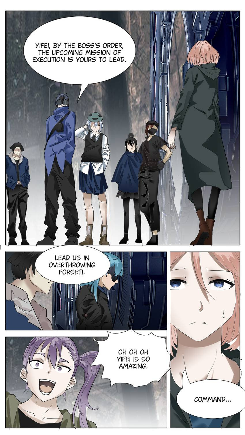 Askr Yggdrasil's Wood (Colored) Chapter 163 page 8 - 
