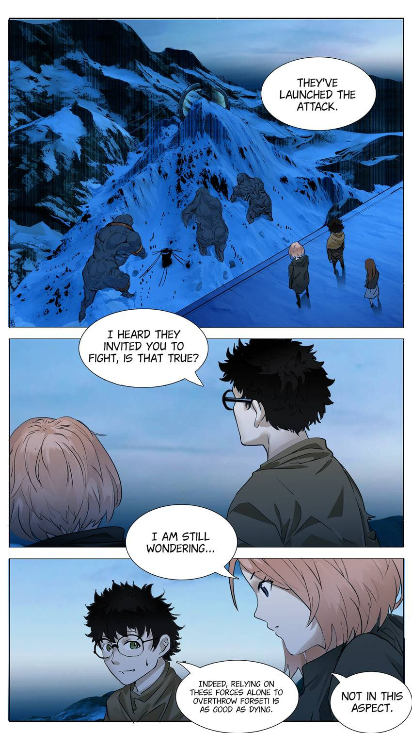 Askr Yggdrasil's Wood (Colored) Chapter 166 page 9 - 