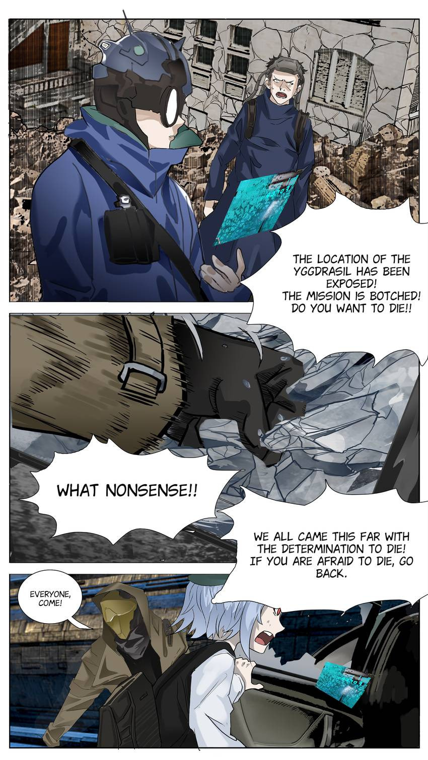 Askr Yggdrasil's Wood (Colored) Chapter 170 page 8 - 