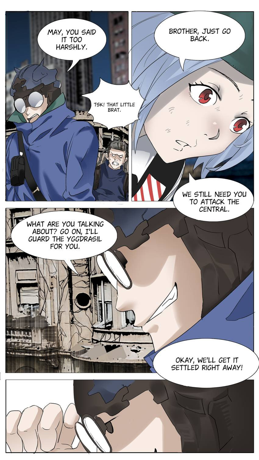 Askr Yggdrasil's Wood (Colored) Chapter 170 page 9 - 