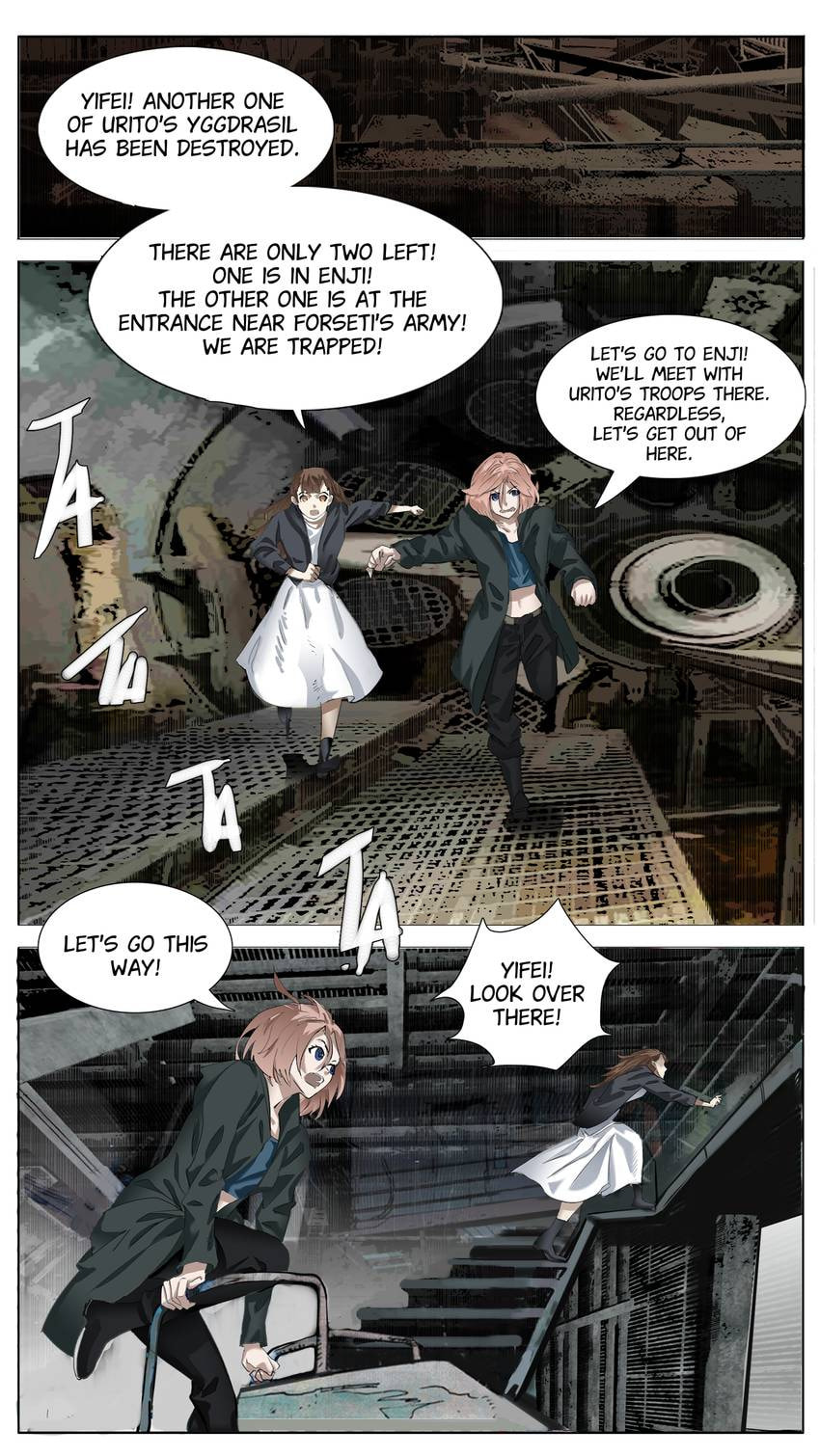 Askr Yggdrasil's Wood (Colored) Chapter 174 page 7 - 