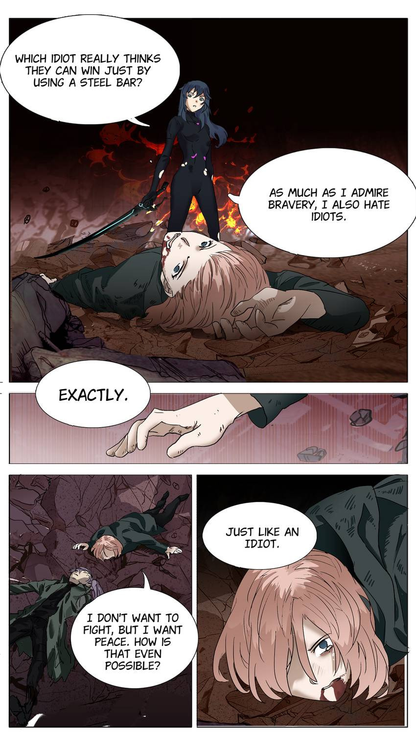 Askr Yggdrasil's Wood (Colored) Chapter 177 page 9 - 