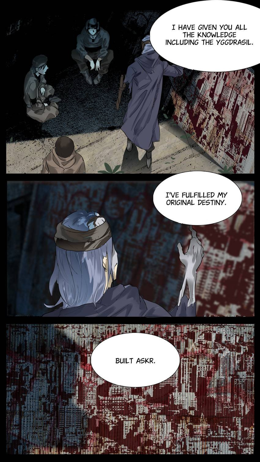 Askr Yggdrasil's Wood (Colored) Chapter 184 page 10 - 