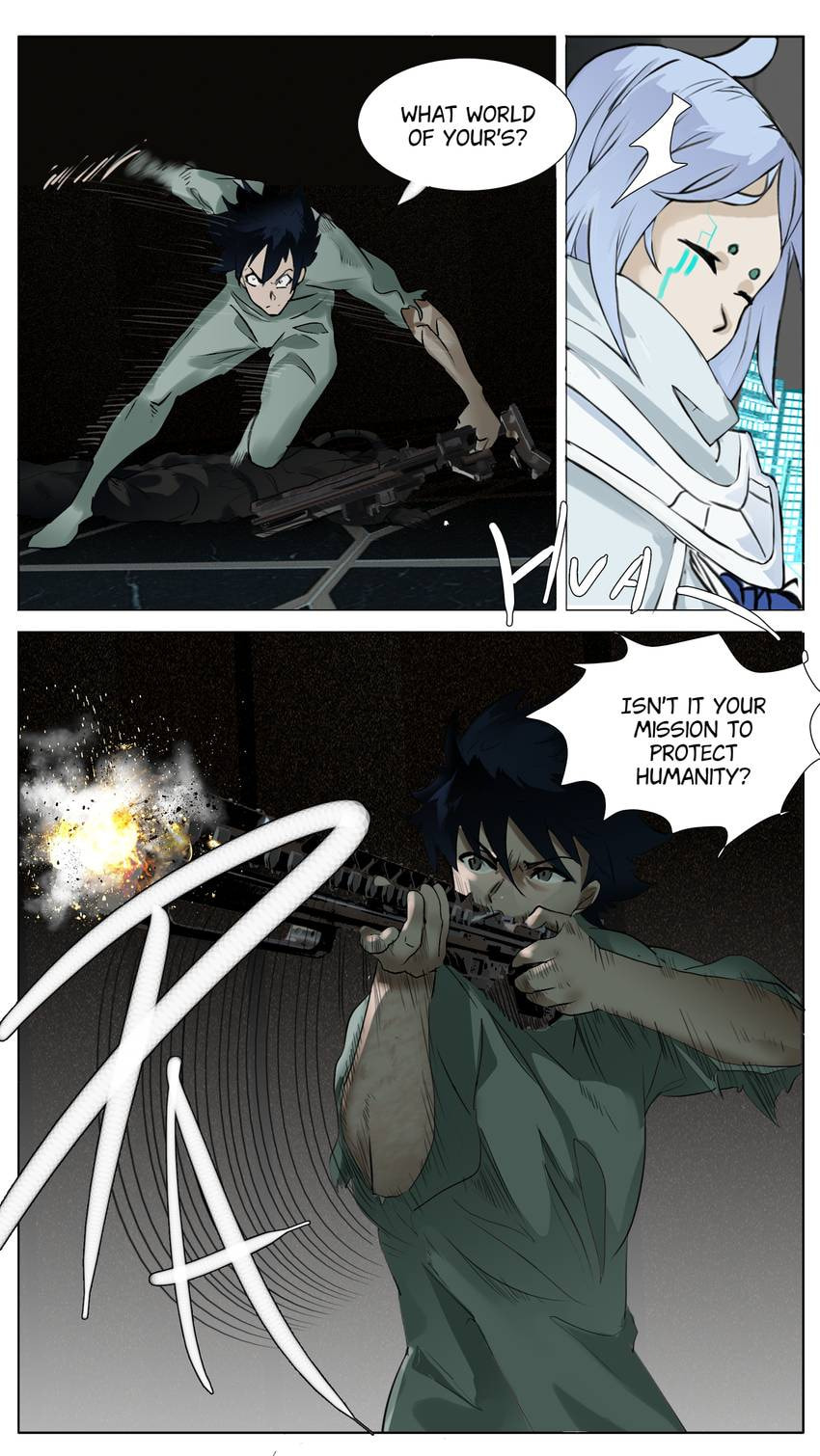 Askr Yggdrasil's Wood (Colored) Chapter 185 page 3 - 
