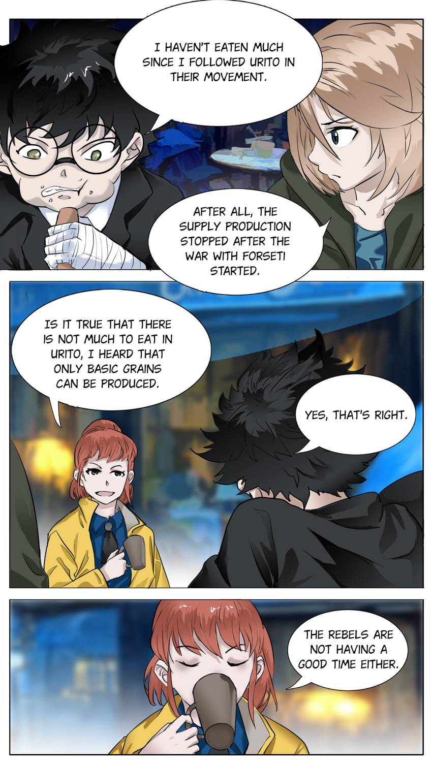 Askr Yggdrasil's Wood (Colored) Chapter 186 page 3 - 