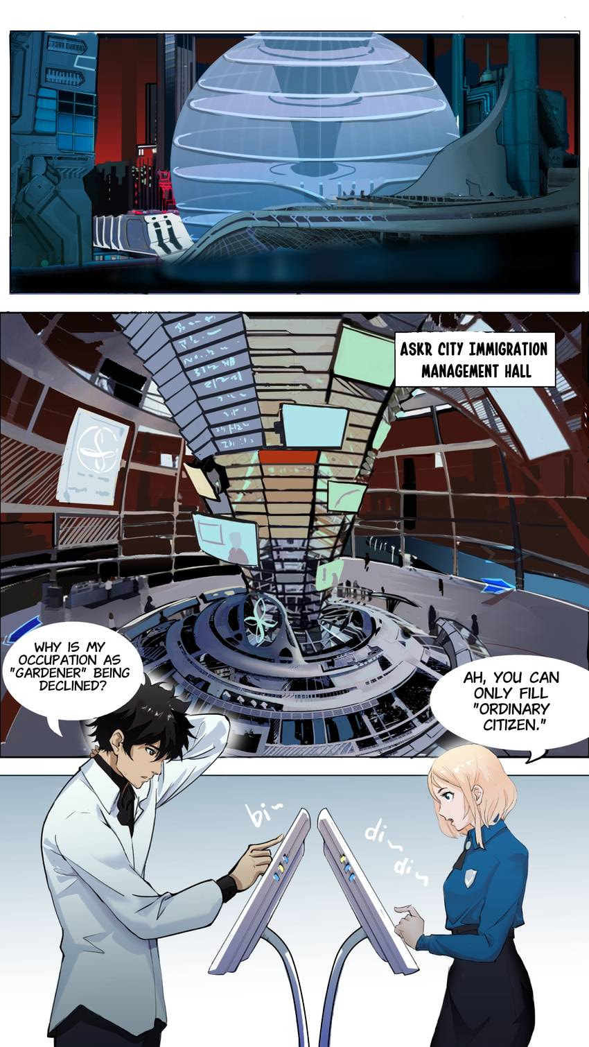 Askr Yggdrasil's Wood (Colored) Chapter 2 page 2 - 