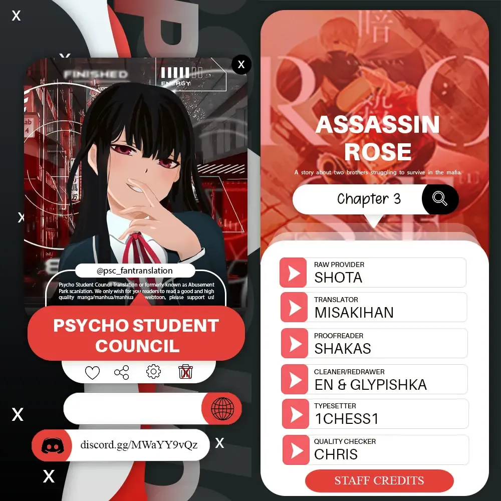 Assassin ROSE Chapter 3.1 page 1 - 