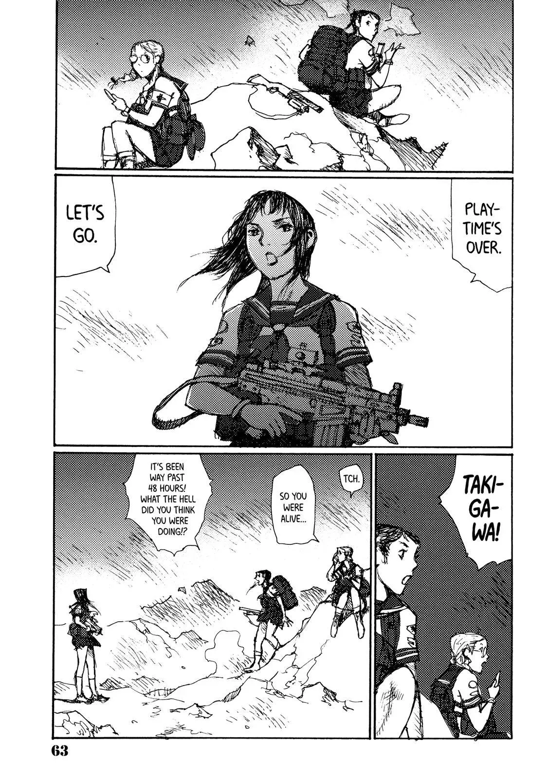 Assault Girls J.K.P.N.0013 Chapter 34 page 3 - 