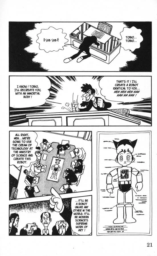 Astro Boy Chapter 1 page 21 - 