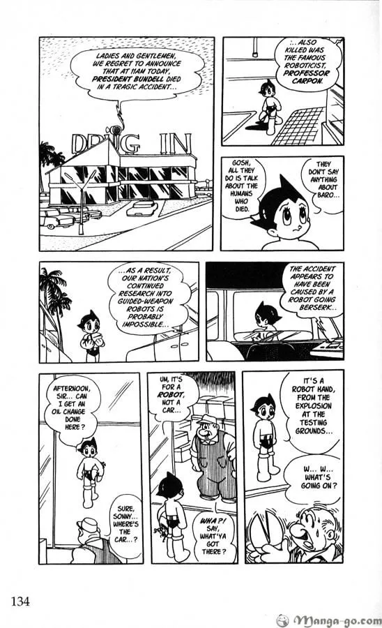 Astro Boy Chapter 16 page 130 - 
