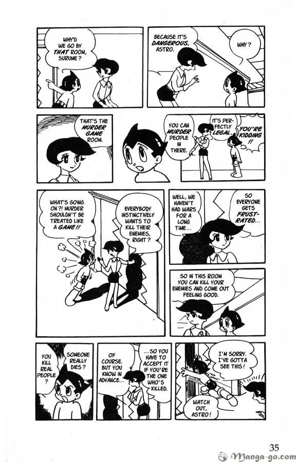 Astro Boy Chapter 17 page 34 - 