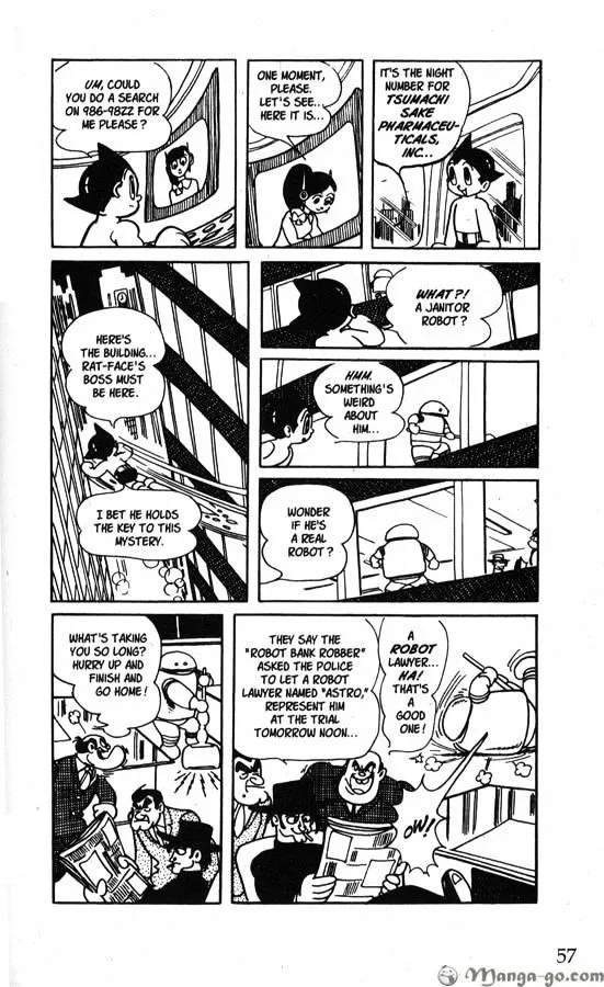 Astro Boy Chapter 17 page 56 - 