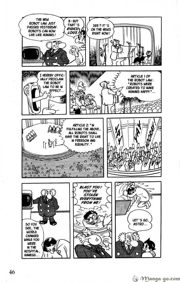 Astro Boy Chapter 18 page 45 - 