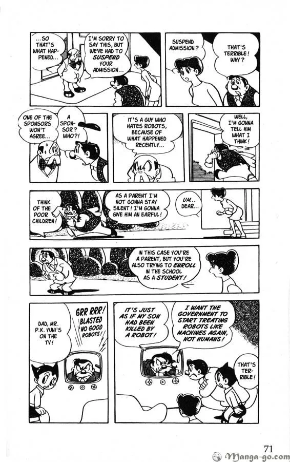 Astro Boy Chapter 18 page 70 - 