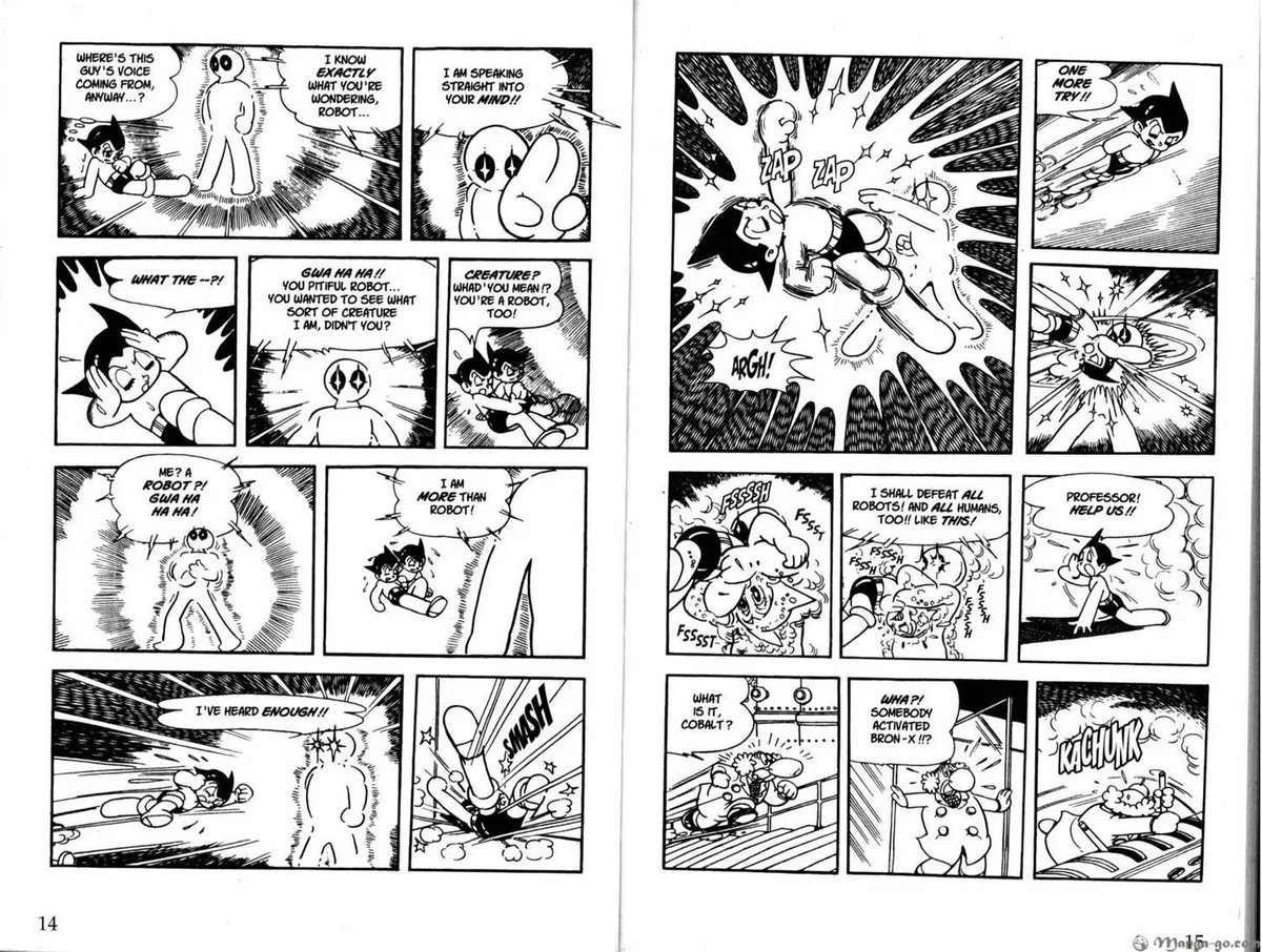 Astro Boy Chapter 37 page 8 - 