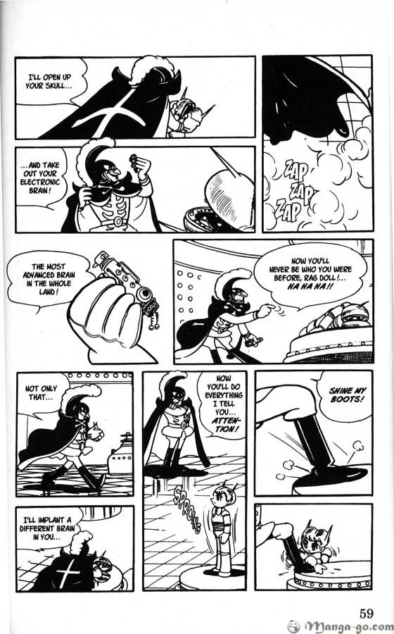 Astro Boy Chapter 4 page 58 - 