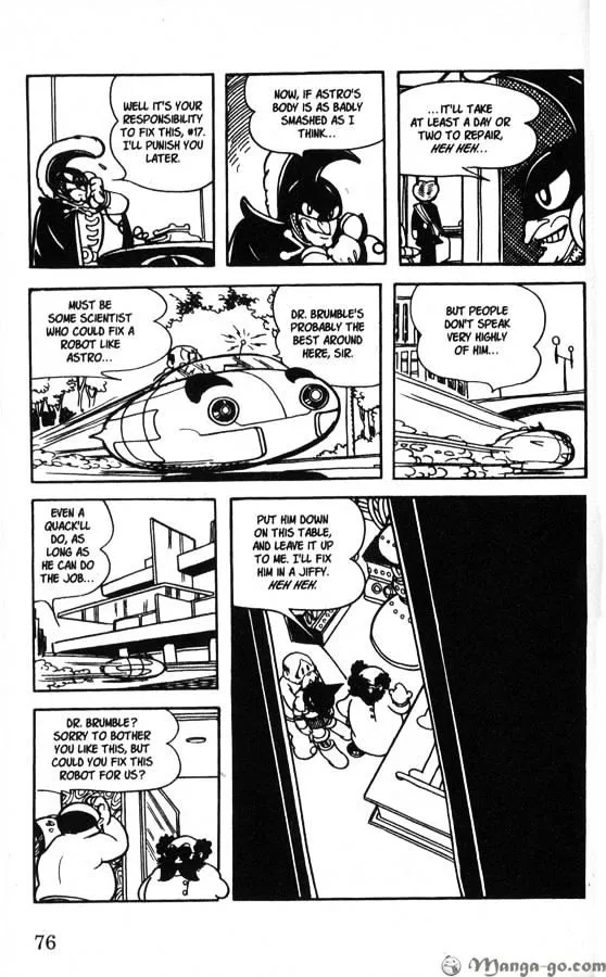Astro Boy Chapter 4 page 75 - 