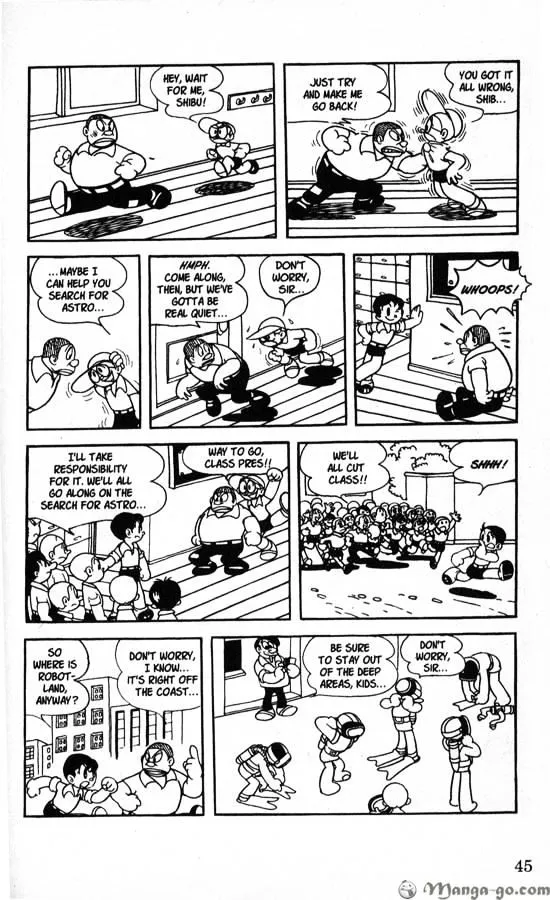 Astro Boy Chapter 9 page 43 - 