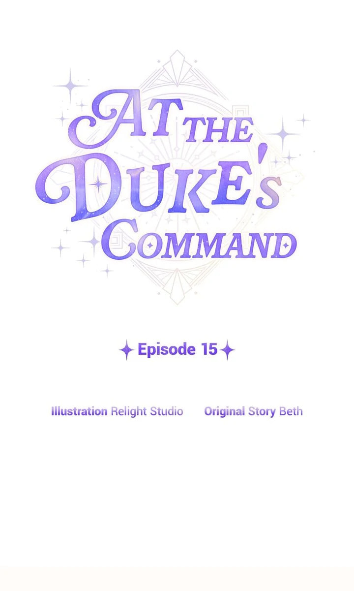 At the Duke's Command Chapter 15 page 1 - 