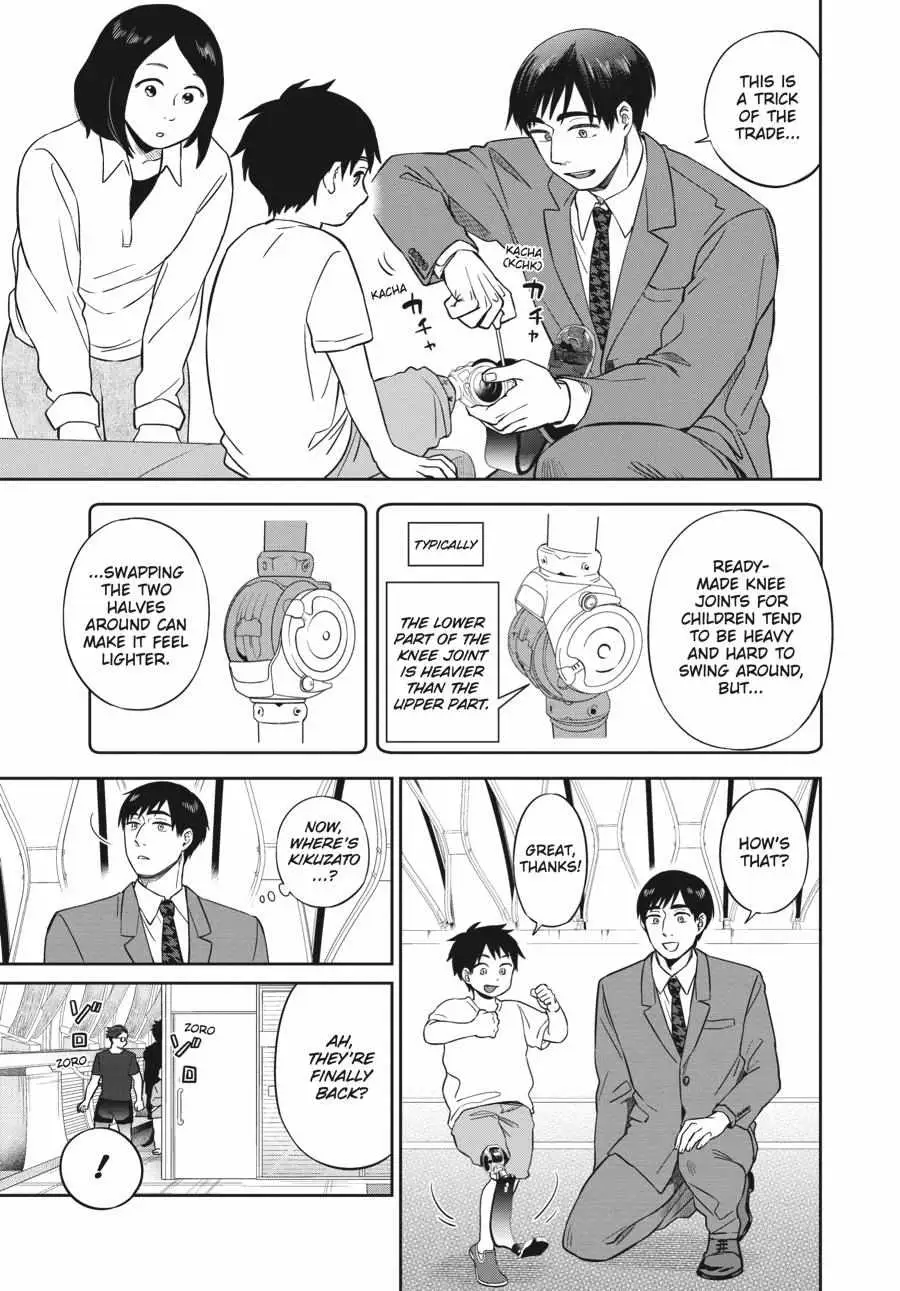 Atarashii Ashi de Kakenukero. Chapter 14 page 6 - 