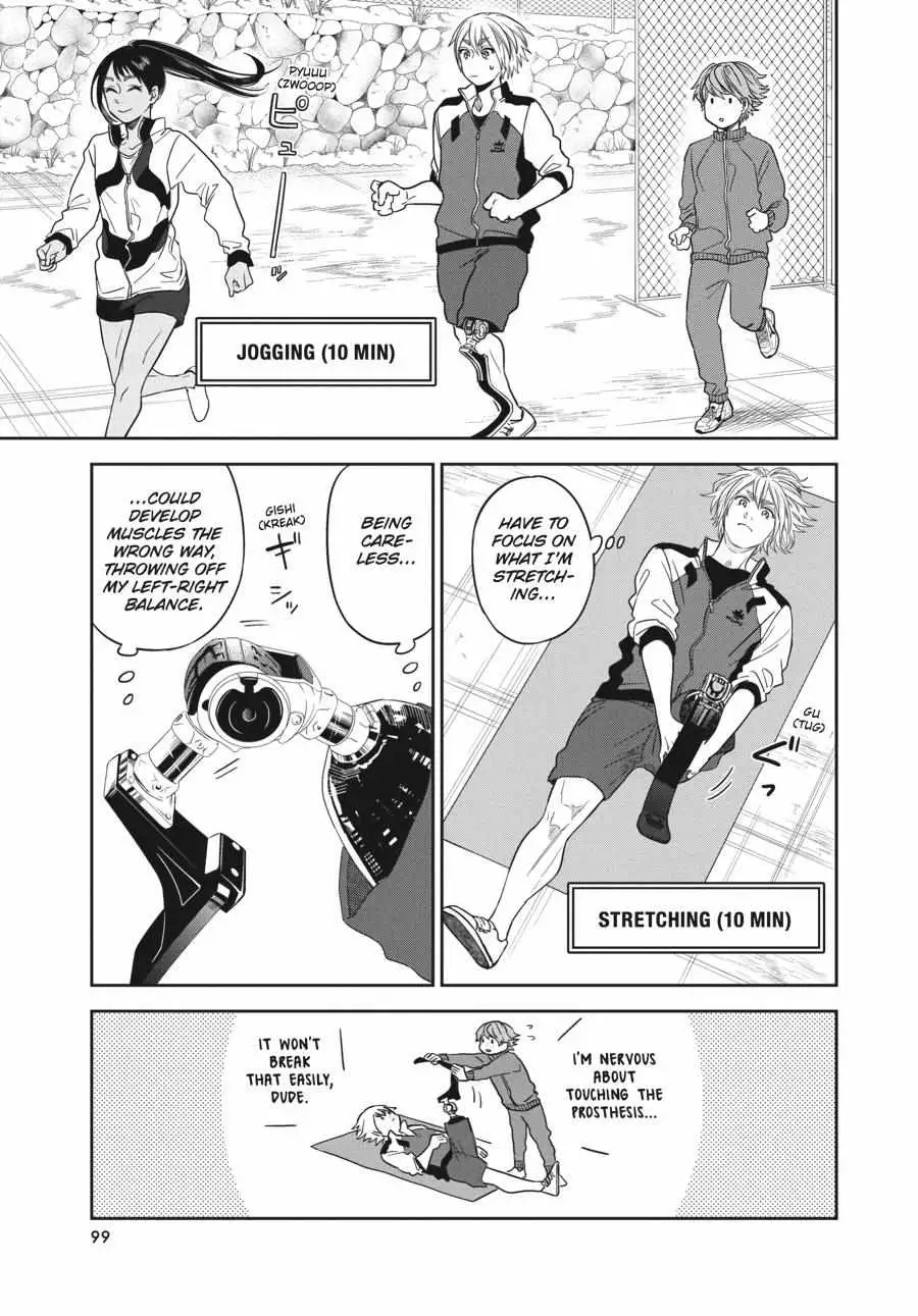 Atarashii Ashi de Kakenukero. Chapter 20 page 5 - 