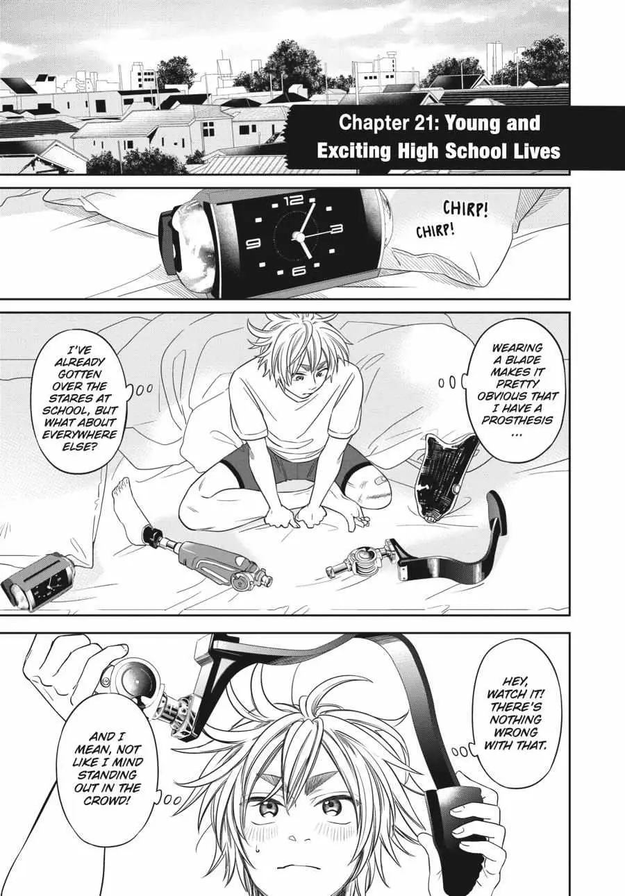 Atarashii Ashi de Kakenukero. Chapter 21 page 1 - 