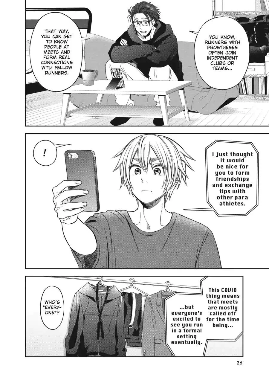 Atarashii Ashi de Kakenukero. Chapter 24 page 6 - 