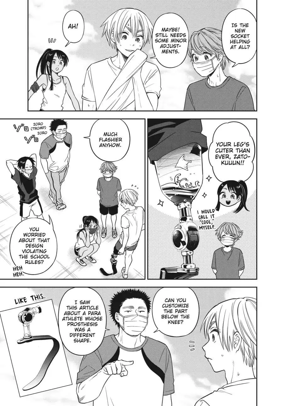 Atarashii Ashi de Kakenukero. Chapter 31 page 13 - 