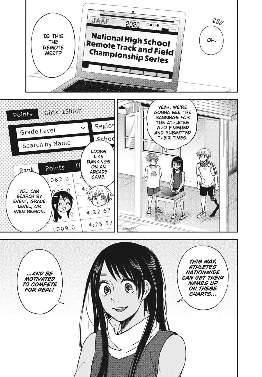 Atarashii Ashi de Kakenukero. Chapter 33 page 5 - 