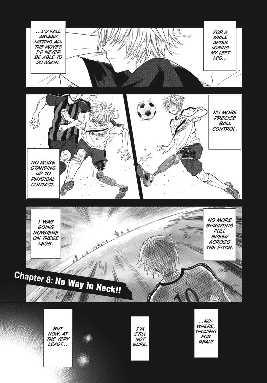 Atarashii Ashi de Kakenukero. Chapter 8 page 1 - 