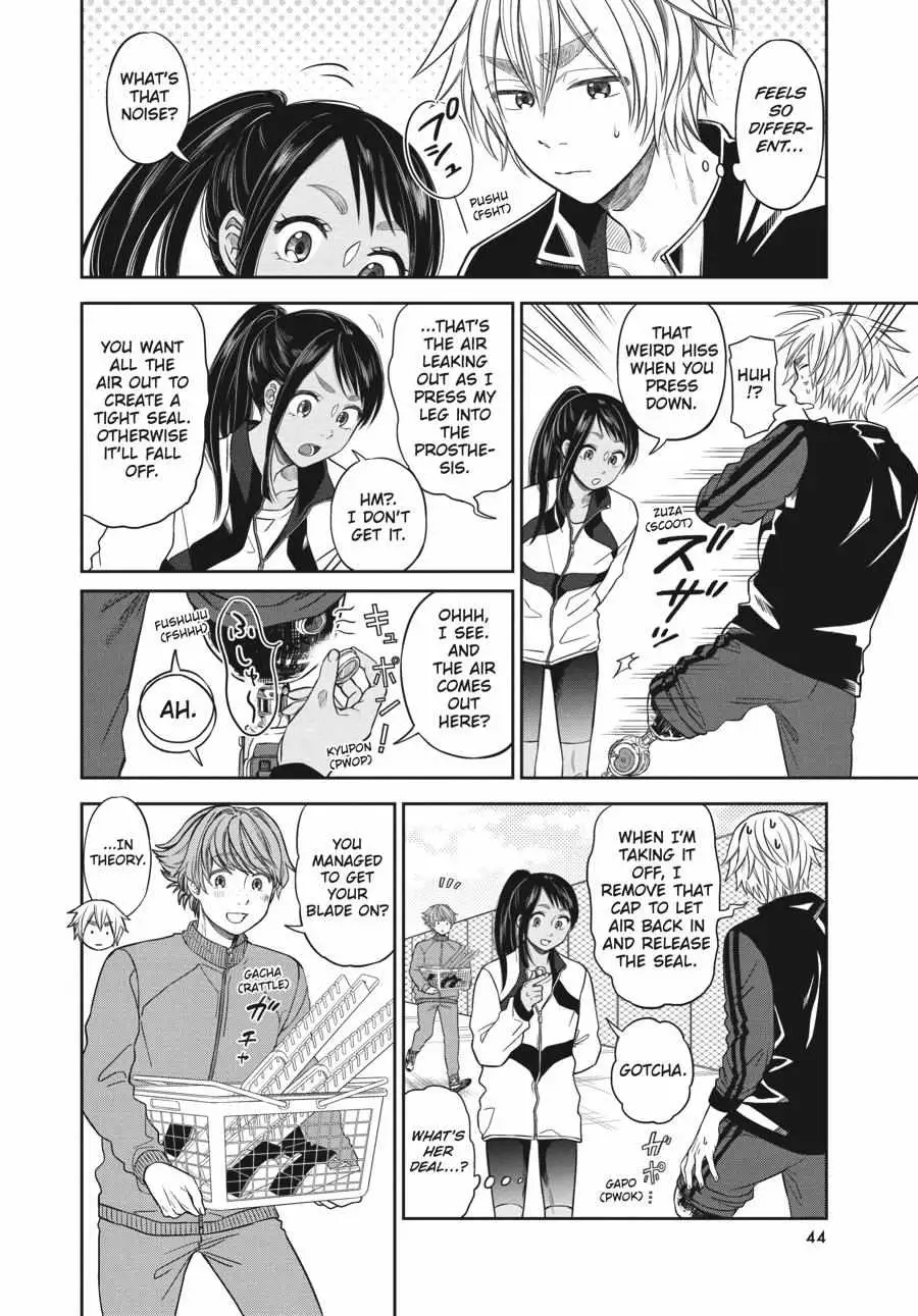 Atarashii Ashi de Kakenukero. Chapter 9 page 4 - 