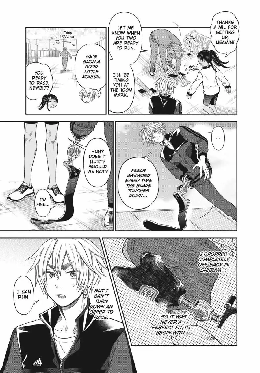 Atarashii Ashi de Kakenukero. Chapter 9 page 5 - 