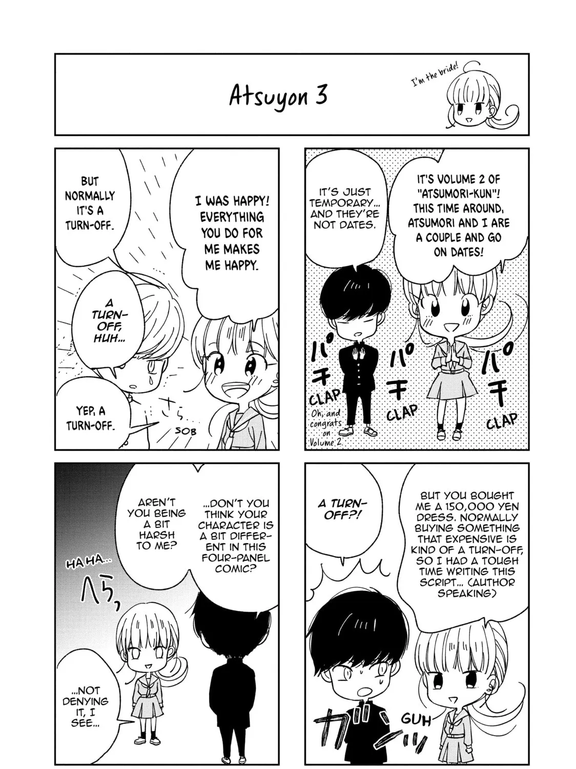 Atsumori-kun’s Bride-to-be Chapter 8 page 93 - 