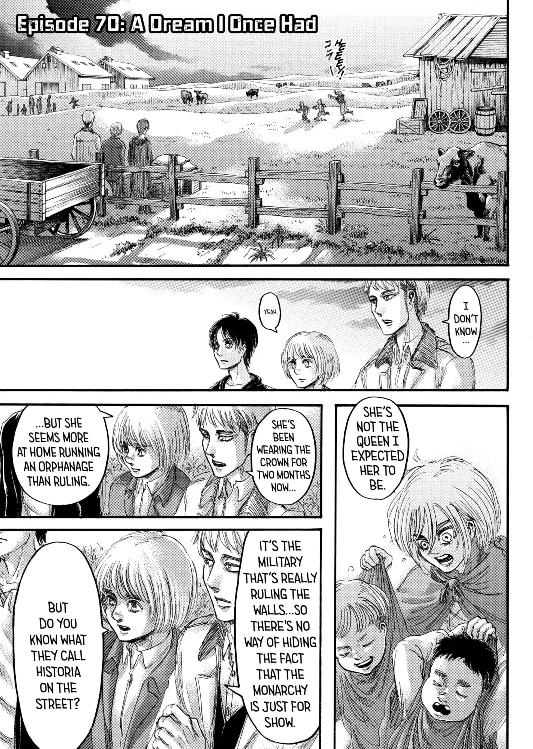 Attack on Titan Chapter 70 page 1 - 