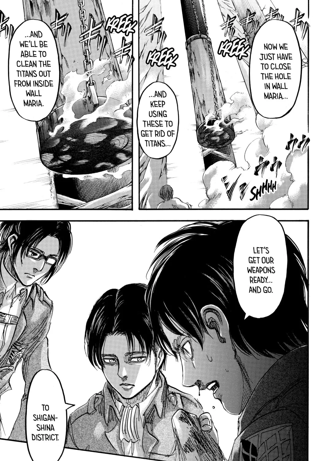Attack on Titan Chapter 70 page 33 - 